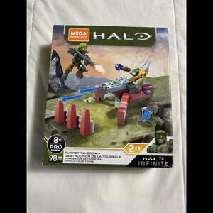 Mega Construx Halo Infinite Turret Takedown Includes Spartan Hazop